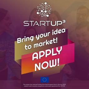 Otvoren poziv za inovatore u okviru STARTUP 3 projekta 